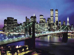 Brooklyn Bridge by Night - Diamond Paintings - Diamond Art - Paint With Diamonds - Legendary DIY  | Free shipping | 50% Off