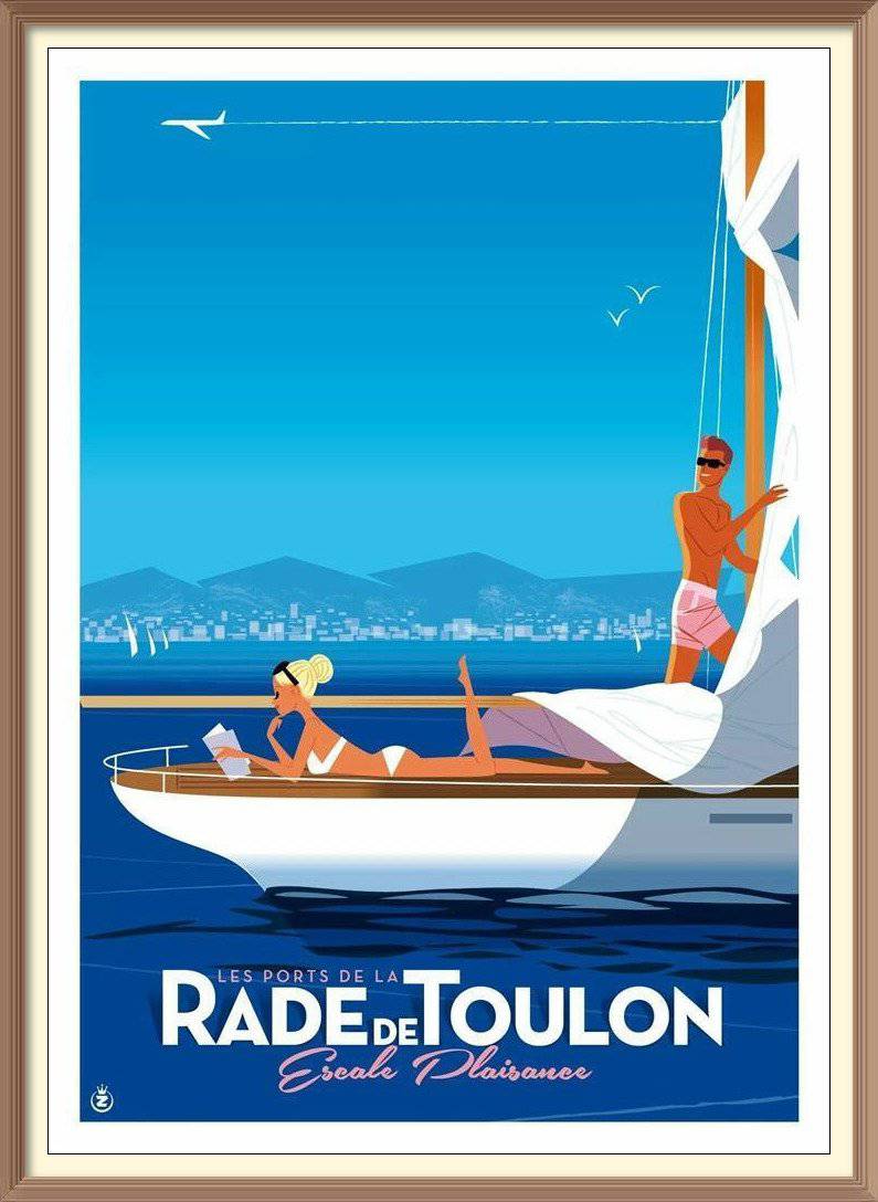 Rade de Toulon - Diamond Paintings - Diamond Art - Paint With Diamonds - Legendary DIY  | Free shipping | 50% Off