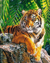 Tiger in the wood - Diamond Paintings - Diamond Art - Paint With Diamonds - Legendary DIY  | Free shipping | 50% Off