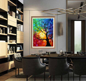 Seasonal Paint of Tree - Diamond Paintings - Diamond Art - Paint With Diamonds - Legendary DIY  | Free shipping | 50% Off
