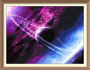 Freedom Purple Saturn - Diamond Paintings - Diamond Art - Paint With Diamonds - Legendary DIY - Best price - Premium - Free Shipping - Arts and Crafts