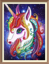 Rainbow Unicorn - Diamond Paintings - Diamond Art - Paint With Diamonds - Legendary DIY - Best price - Premium - Free Shipping - Arts and Crafts