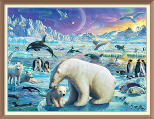 Arctic Life 2 - Diamond Paintings - Diamond Art - Paint With Diamonds - Legendary DIY  | Free shipping | 50% Off