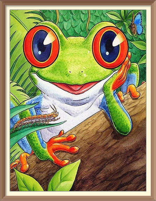 Cartoon Frog 1