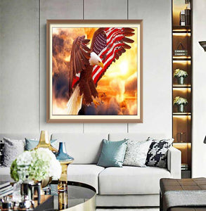 The Eagle Spreads Its Wings - Diamond Paintings - Diamond Art - Paint With Diamonds - Legendary DIY  | Free shipping | 50% Off