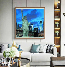 Statue Of Liberty at Night - Diamond Paintings - Diamond Art - Paint With Diamonds - Legendary DIY  | Free shipping | 50% Off