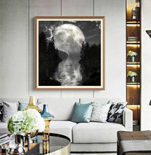 Dark Moon of the Forest - Diamond Paintings - Diamond Art - Paint With Diamonds - Legendary DIY  | Free shipping | 50% Off