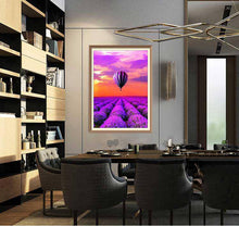 Purple Hot Air Balloon - Diamond Paintings - Diamond Art - Paint With Diamonds - Legendary DIY  | Free shipping | 50% Off