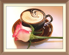 Latte & Roses