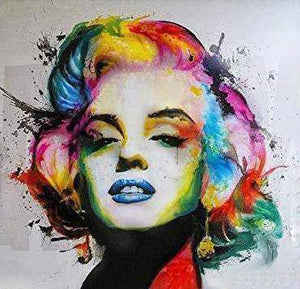 Colorful Marilyn Monroe - Diamond Paintings - Diamond Art - Paint With Diamonds - Legendary DIY  | Free shipping | 50% Off