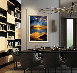 Sunset at The End of The Day - Diamond Paintings - Diamond Art - Paint With Diamonds - Legendary DIY  | Free shipping | 50% Off
