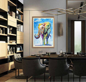 Watercolor Elephant - Diamond Paintings - Diamond Art - Paint With Diamonds - Legendary DIY  | Free shipping | 50% Off
