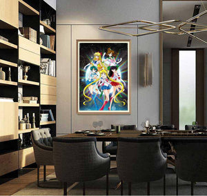 Sailor Moon - Diamond Paintings - Diamond Art - Paint With Diamonds - Legendary DIY  | Free shipping | 50% Off