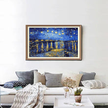 Starry Night Over the Rhône - Diamond Paintings - Diamond Art - Paint With Diamonds - Legendary DIY  | Free shipping | 50% Off