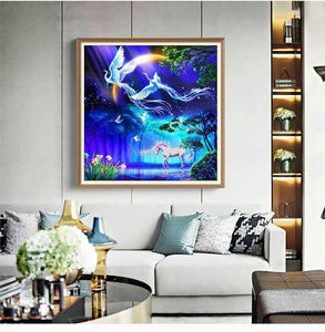 Unicorn Planet - Diamond Paintings - Diamond Art - Paint With Diamonds - Legendary DIY  | Free shipping | 50% Off