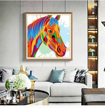 Painting Colorful Horse - Diamond Paintings - Diamond Art - Paint With Diamonds - Legendary DIY  | Free shipping | 50% Off
