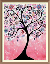 Pink Paint of the Tree - Diamond Paintings - Diamond Art - Paint With Diamonds - Legendary DIY - Best price - Premium - Free Shipping - Arts and Crafts