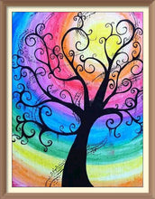 Tree under the Rainbow Sunlight - Diamond Paintings - Diamond Art - Paint With Diamonds - Legendary DIY - Best price - Premium - Free Shipping - Arts and Crafts