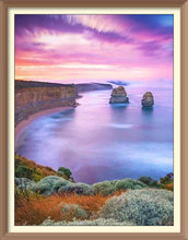 Purple Sky and the Ocean - Diamond Paintings - Diamond Art - Paint With Diamonds - Legendary DIY - Best price - Premium - Free Shipping - Arts and Crafts